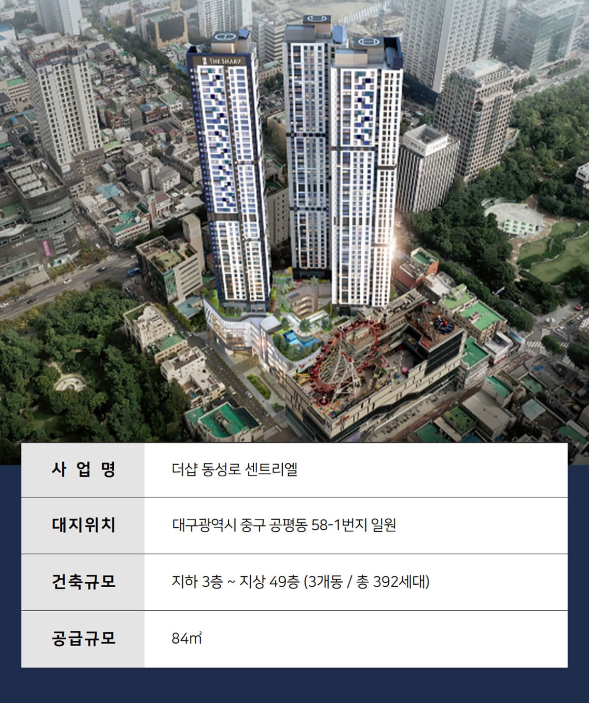 더샵 동성로 센트리엘